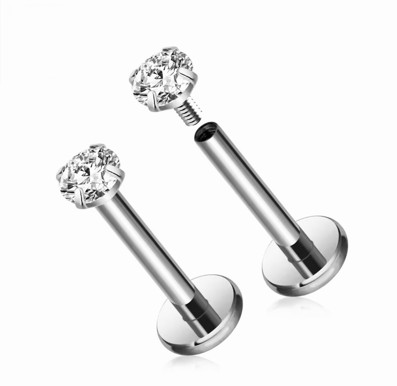 Premium Titanium Classic Crystal Solitaire - Image 7